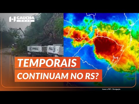 CHUVA FORTE causa deslizamento, Defesa Civil emite pela 1º vez novo alerta no RS e + | Gaúcha Hoje