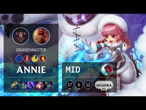 Annie Mid vs Yone - EUW Grandmaster Patch 10.23