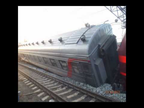 Переговоры машинистов перед аварией.