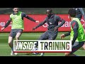 Inside Training: Shooting drills, stunning Shaqiri volley & skills in the rondos