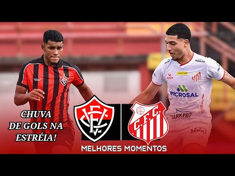 Gols e lances de Vitória x Capivariano