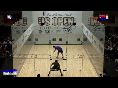 Racquetball Highlights - 2019 US Open Final Kane Vs Moscoso
