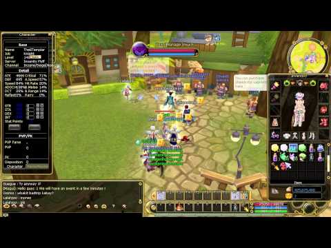 Insanity Flyff E66 - Dedicated to Mike030, Buying Templar lvl 105 Equipment and Awakening