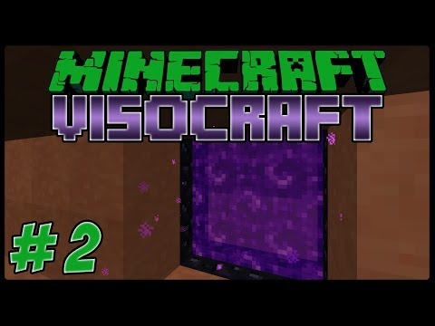 Vanilla Minecraft: VISOCraft S01 E02 - My Nether Spawn is aBlazing