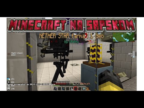Minecraft na srpskom FTB monster S1 E32 : Nether Star farma - 1. deo