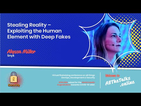 Image thumbnail for talk Stealing Reality – Exploiting the Human Element with Deep Fakes