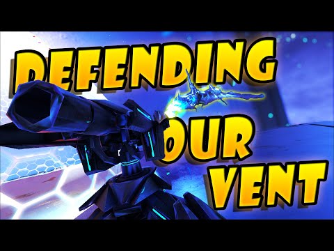 DEFENDING Our Base Against RAIDERS !!! - Ark Survival Evolved