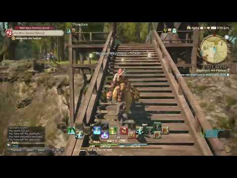 FINAL FANTASY XIV SOLO PLAYTHROUGH #141: MINER LEVEL 35 CLASS QUEST