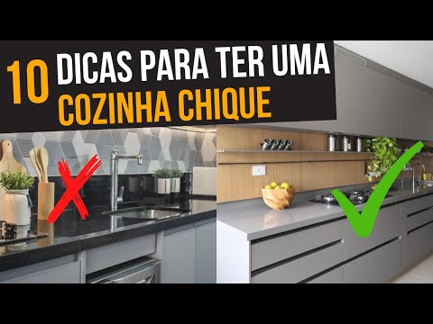 10 DICAS para ter uma COZINHA chique, sem gastar muito | Will Arquitetura