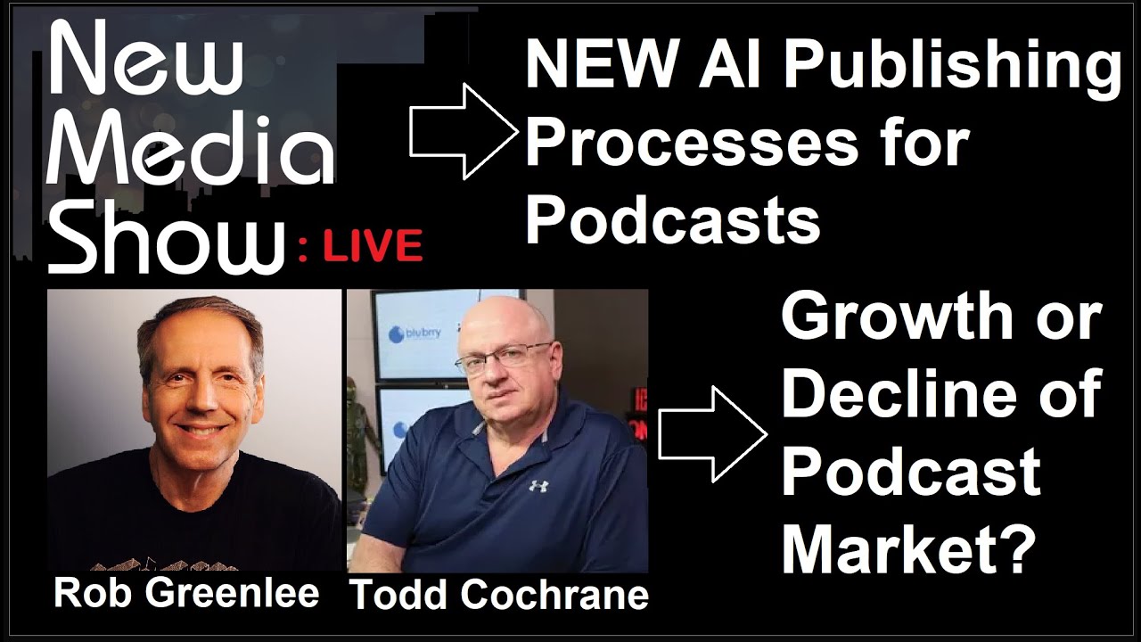 AI Podcast Publishing Processes and Growth or Decline in Podcast Market