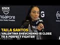 Taila Santos: ‘Valentina Shevchenko Is Close To A Perfect Fighter’ | UFC 275 | MMA Fighting