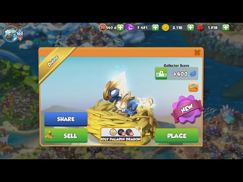 #DML Do you have HOLY PALADIN DRAGON? - Dragon Mania Legends