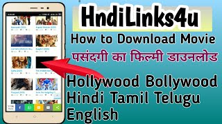 Hindilinks4u 2020: Download latest Free Hindi Movies, online Dubbed Movies & TV Shows