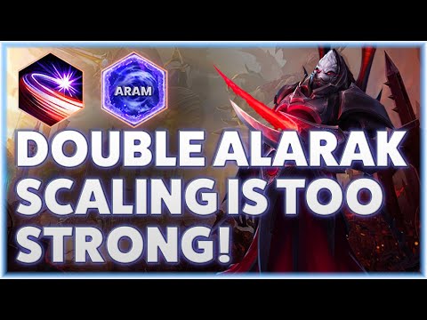 Alarak Counterstrike - DOUBLE ALARAK SCALING IS TOO STRONG! - ARAM SILVER CITY