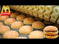 How McDonald's Burger Are Made? McDonald's Burger Factory