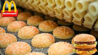 How McDonald's Burger Are Made? McDonald's Burger Factory