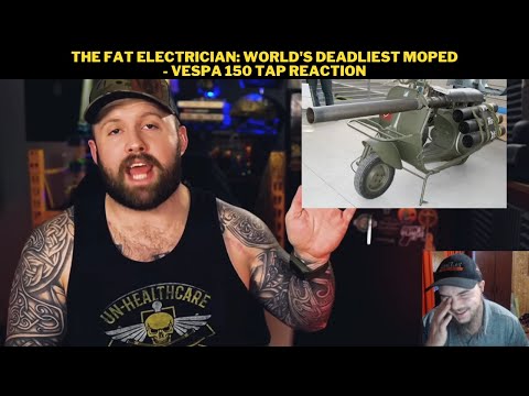 The Fat Electrician: World's Deadliest Moped - Vespa 150 TAP Reaction
