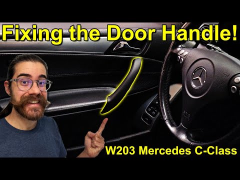 DIY Mercedes Repair: Replacing the Door Handle on My 2005 C-Class (W203)