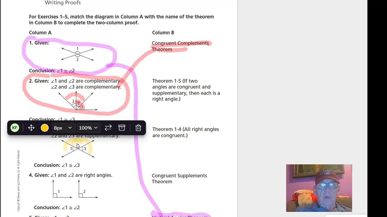1-7 Mathematical Literacy -- Writing Proofs