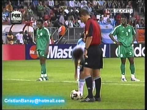 Argentina 2 Nigeria 1 Mundial Sub 20 2005 Argentina Campeon del Mundo