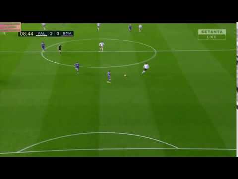 Fabian Orellana Gol  Valencia vs Real Madrid 2-0   22 02 2017 HD