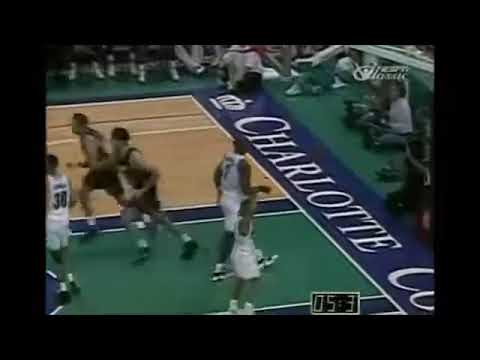 Charles Barkley Buzzer Beater and Game Winner Three-pointer both over Alonzo Mourning
