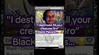 Black Players be like 😁  #mtgcommander #magicthegathering #mtg #mtgmemes #Meme