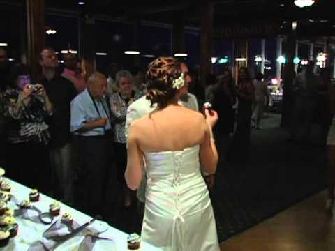 Cutting the Wedding Cake on Ocean City's Boardwalk