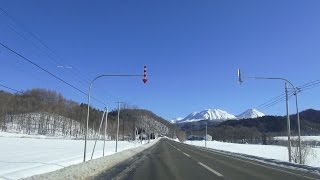 preview picture of video '北海道 国道241号 足寄町〜阿寒湖 車載動画 2015/01/10'