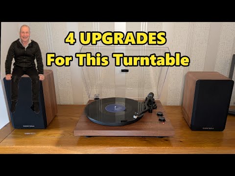 QlearSoul SoulBox S1 Vinyl Record Player with Speakers