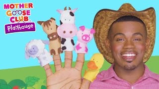 Animal Sounds | Old MacDonald Had A Farm | Mother Goose Club Playhouse Kids Video