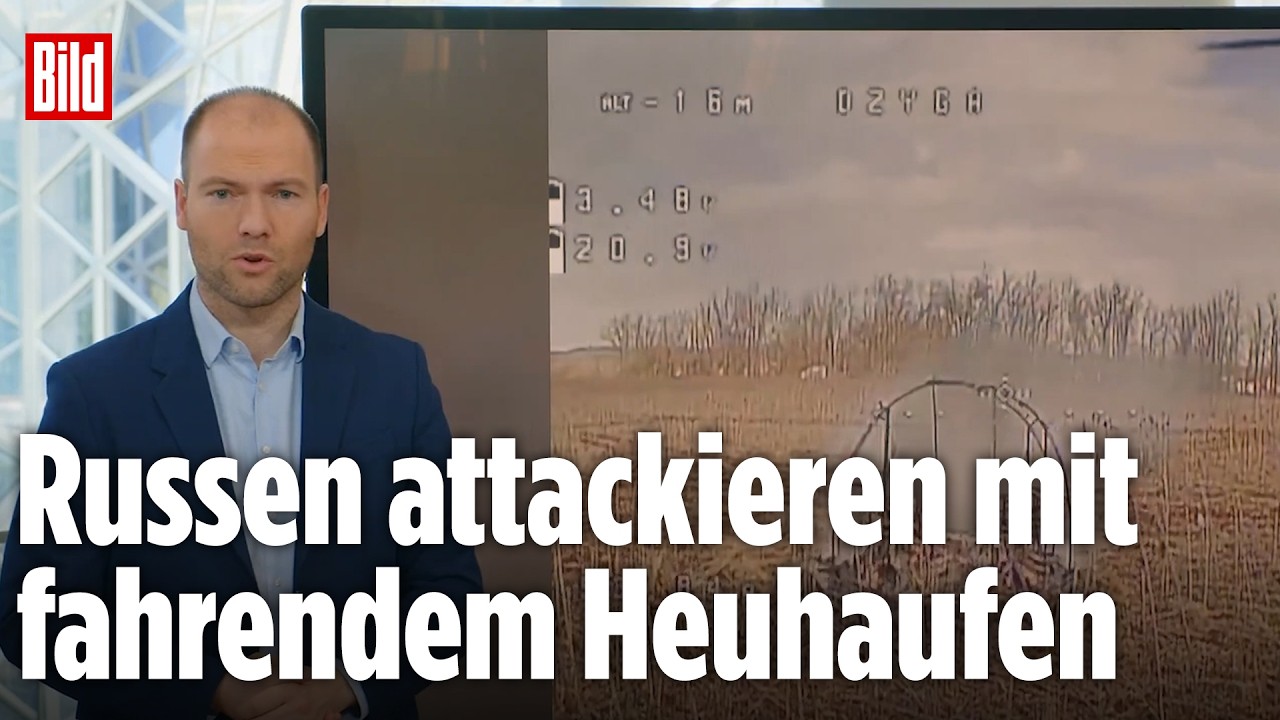„Bulava“-Kampfdrohne zerstört Buk-System in 101 km Tiefe | BILD-Lagezentrum