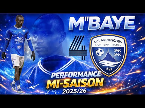M’BAYE 🔥 FUTURE STAR | Mi-Saison 2025/26 Highlights – US Avranches