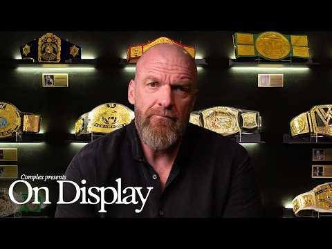 Triple H Gives a Tour of WWE's Insane HQ with $2 Million in Rare Wrestling Collectibles | On Display
