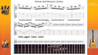 Saints And Sinners - Arch Enemy - Guitar