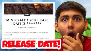Minecraft 1.20 Release Date Confirmed?!