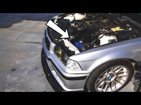 E36 M3 AFE INTAKE INSTALL!! (SOUND CLIPS)