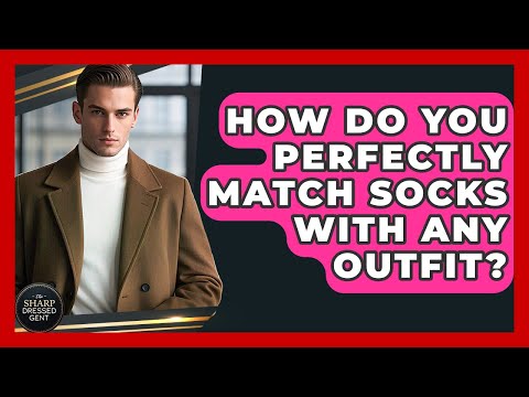 How Do You Perfectly Match Socks With Any Outfit? - The Sharp Dressed Gent