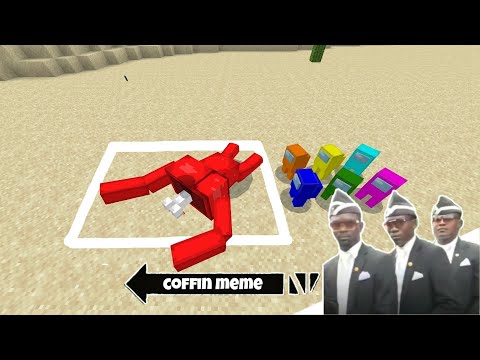 Coffin Meme "Among Us" Traps Edition Part 5 - Minecraft