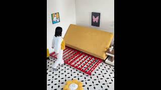 Flexible Lounge Cloud Comfort Convertible Sofa⁠ ( # 2375  ) 1️⃣Product Link in Bio