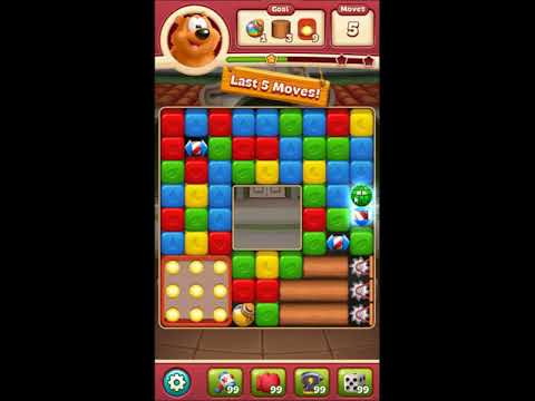 Toon Blast Level 3706 - NO BOOSTERS 🐻🐺🐱 | SKILLGAMING ✔️