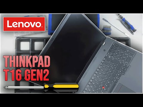 Lenovo ThinkPad T16 Gen 2 von innen - RAM, SSD, Akku, Lüfter wechseln