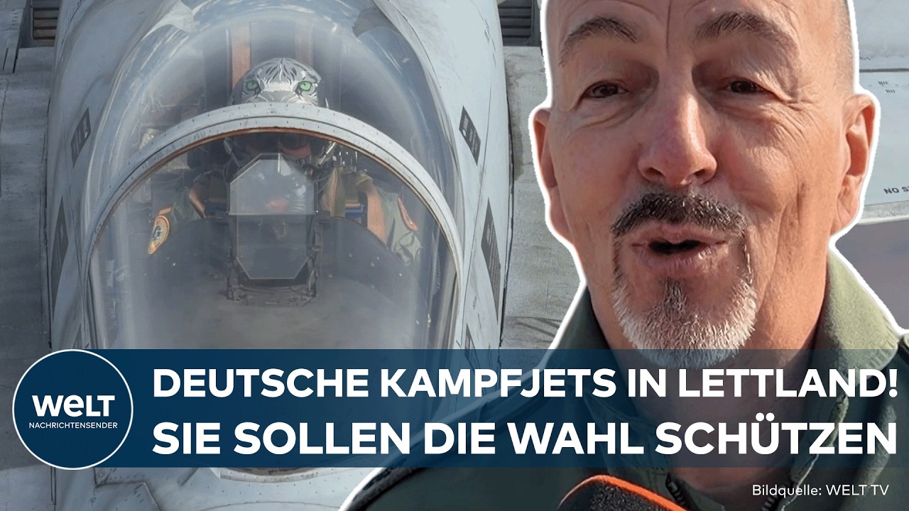 LETTLAND: Drohnen-Alarm vor Parlamentswahl! Deutsche Eurofighter sichern den Luftraum