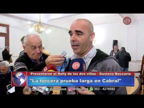 Presentaron el Rally de las dos villas.