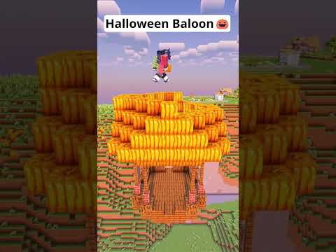 Minecraft Halloween Balloon Prank