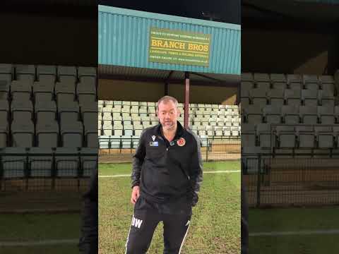 Deeping Rangers Vs Lincoln Utd - Post match interview