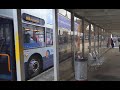 United Kingdom Manchester Double Decker Bus 368 Ride From Stockport To Turves Road