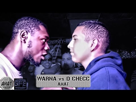 Rap Battle Warna vs D-Checc | San Antonio vs Beeville Texas | AHAT