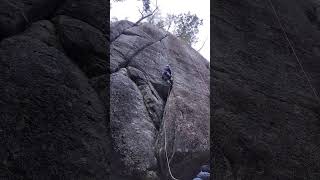 文武は両道　5.12a　瑞牆　カサメリ沢