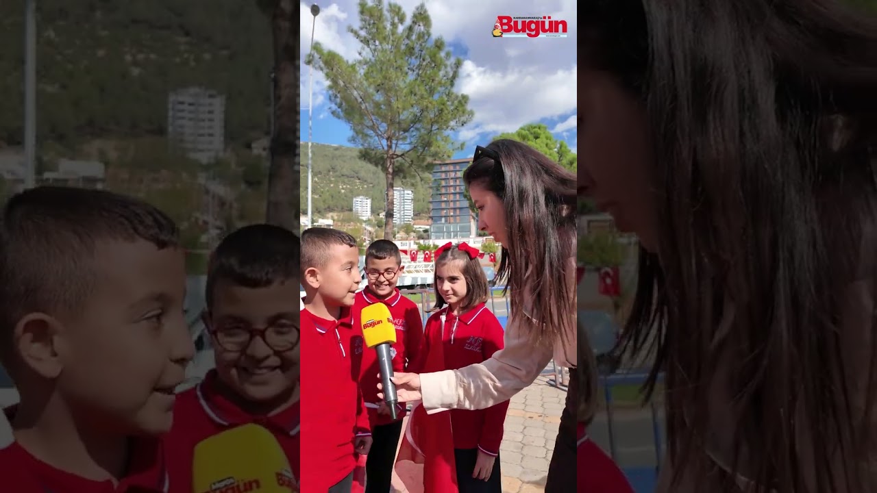 Kahramanmaraş’ta 29 Ekim Coşkusu: Çocuklardan Cumhuriyet Mesajı